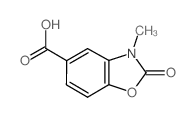 3-甲基-2-氧代-2,3-二氢-苯并噁唑-5-羧酸
