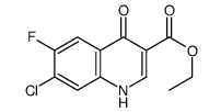 7-氯-6-氟-4-4羟基-3-喹啉甲酸乙酯