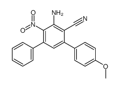 2-氨基-4-苯基-6-(p-甲基氧基-苯基)-3-硝基苯甲腈