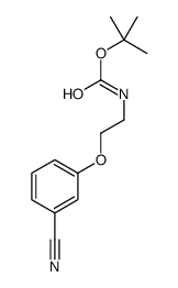 3-(Boc-氨基乙基氧基)苯甲腈