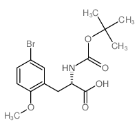 (S)-N-Boc-(5-溴-2-甲氧基苯基)丙氨酸