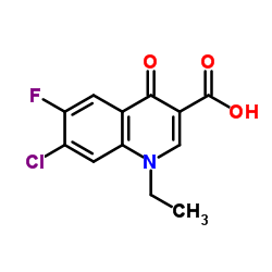 7-氯-1-乙基-6-氟-4-氧氢喹啉-3-羧酸 (68077-26-9)