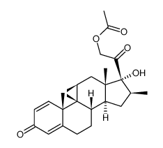 9Β,11Β-环氧-16Β-甲基孕甾-1,4-二烯-17Alpha,20-二醇-3,20-二酮-21-醋酸酯