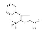 4-苯基-5-(三氟甲基)-2-噻吩羧酸酰氯 (208108-75-2)