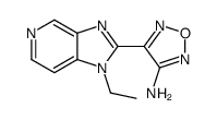 4-(1-乙基-1H-咪唑并[4,5-c]吡啶-2-基)-1,2,5-噁二唑-3-胺