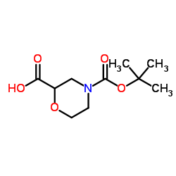 4-BOC-2-吗啡啉甲酸 (189321-66-2)