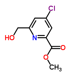 4-氯-6-羟甲基-2-吡啶甲酸甲酯