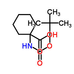 1-叔丁氧羰酰胺环己羧酸