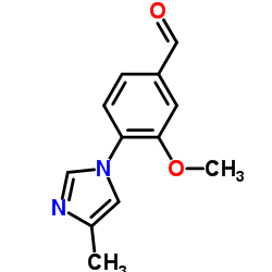 3-甲氧基-4-(4-甲基-1H-咪唑-1-基)苯甲醛
