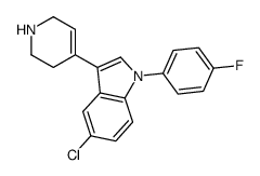 5-氯-1-(4-氟苯基)-3-(1,2,3,6-四氢吡啶-4-基)-1H-吲哚