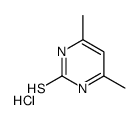 4,6-二甲基-1H-嘧啶-2-硫酮盐酸盐 (62501-45-5)