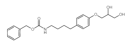 4-(4-(2,3-二羟基丙氧基)苯基)丁基氨基甲酸苄酯 (587880-27-1)