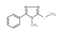 4-甲基-3-甲基硫代-5-苯基-4H-1,2,4-噻唑