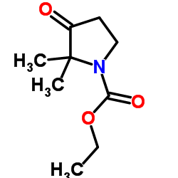 2,2-二甲基-3-羰基-吡咯啉-1-羧酸乙酯