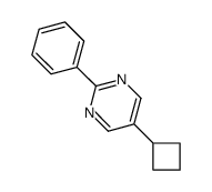 (9CI)-5-环丁基-2-苯基嘧啶