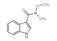 N-甲氧基-n-甲基-1H-吲哚-3-羧酰胺 (214759-95-2)
