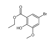 5-溴-2-羟基-3-甲氧基苯甲酸乙酯