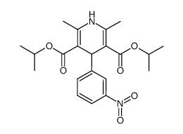1,4-二氢-2,6-二甲基-4-(3-硝基苯基)-3,5-吡啶二甲酸二异丙酯