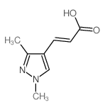 (2E)-3-(1,3-二甲基-1H-吡唑-4-基)丙烯酸