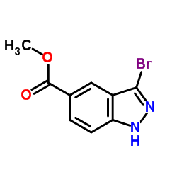 3-溴-1H-吲唑-5-甲酸甲酯