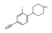 3-氟-4-(1-哌嗪基)苯腈