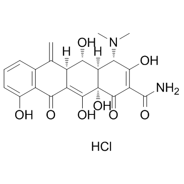 (4S,4aR,5S,5aR,12aS)-4-(二甲胺基)-3,5,10,12,12a-五羟基-6-亚甲基-1,11-二氧基-1,4,4a,5,5a,6,11,12a-八氢四乙酰-2-甲酰胺盐酸盐