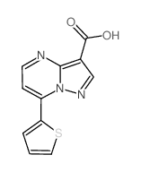 7-噻吩-2-基-吡唑并[1,5-a]嘧啶-3-羧酸