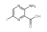 3-氨基-6-碘吡嗪-2-甲酸