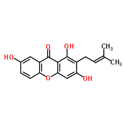 1,3,7-三羟基-2-异戊烯基氧杂蒽酮