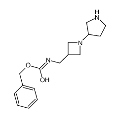 (1-吡咯烷-3-基-氮杂啶-3-甲基)-氨基甲酸苄酯