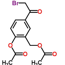 2-乙酰氧基-5-(2-溴乙酰基)苄基乙酸酯
