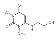 1,3-二甲基-6-(2-羟乙基)氨基脲嘧啶