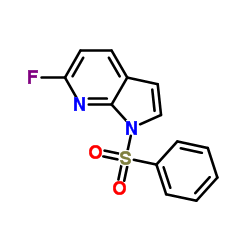 6-氟-1-苯磺酰基-1H-吡咯并[2,3-b]吡啶