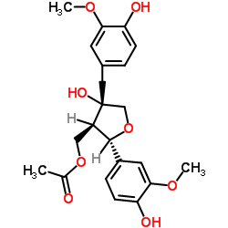 (-)-橄榄树脂素 9-乙酸酯