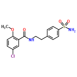 4-[2-(5-氯-2-甲氧基苯甲酰氨基)乙基]苯磺酰胺 95.0%