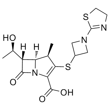 (4R,5S,6S)-3-((1-(4,5-二氢噻唑-2-基)氮杂环丁烷-3-基)硫基)-6-((R)-1-羟乙基)-4-甲基-7-氧代-1-氮杂双环[3.2.0]庚烷-2-烯-2-羧酸