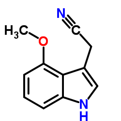 4-甲氧基吲哚-3-乙腈 (4837-74-5)