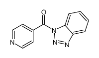 1-(4-吡啶基羰基)苯并三唑