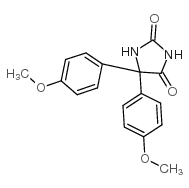5,5-双-(4-甲氧基苯基)-咪唑烷-2,4-二酮