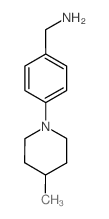 1-[4-(4-甲基哌啶-1-基)苯基]甲胺
