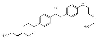 4-反式-(4-丙基环己基苯甲酸)对戊氧基苯酚酯