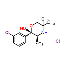 (2S,3S)-2-(3-CHLORO-PHENYL)-3,5,5-TRIMETHYL-MORPHOLIN-2-OL HYDROCHLORIDE