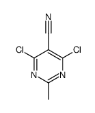 4,6-二氯-2-甲基嘧啶-5-甲腈