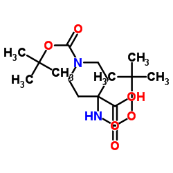 N-BOC-氨基-(4-N-BOC-哌啶基)羧酸