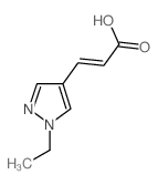 (2E)-3-(1-乙基-1H-吡唑-4-基)丙烯酸