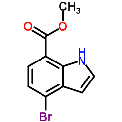 4-溴-1H-吲哚-7-羧酸甲酯