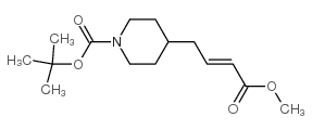 1-Boc-4-(4-甲氧基-4-氧基-2-丁稀)哌啶