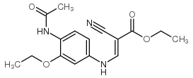 3-(4-乙酰氨基-3-乙氧基苯胺)-2-氰基丙烯酸乙酯