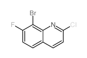 8-溴-2-氯-7-氟喹啉 (1152781-66-2)