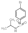 N-异丙基-4-溴苯磺酰胺 (1984-27-6)
